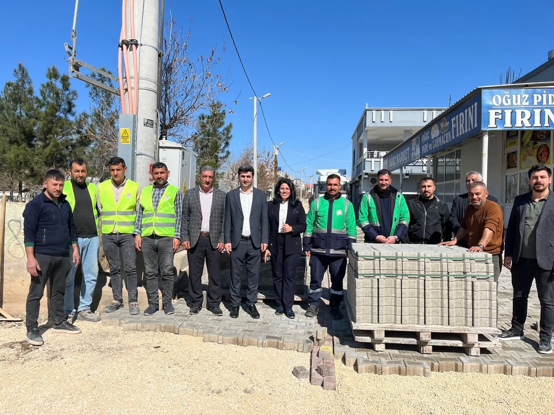 Eşbaşkanlarımız Parke Çalışmalarını Yerinde İnceledi